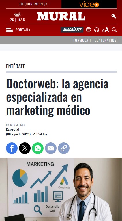 Preview nota Mural Doctorweb